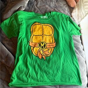 TMNT Green Kids Ninja Costume Tee Michelangelo youth XL